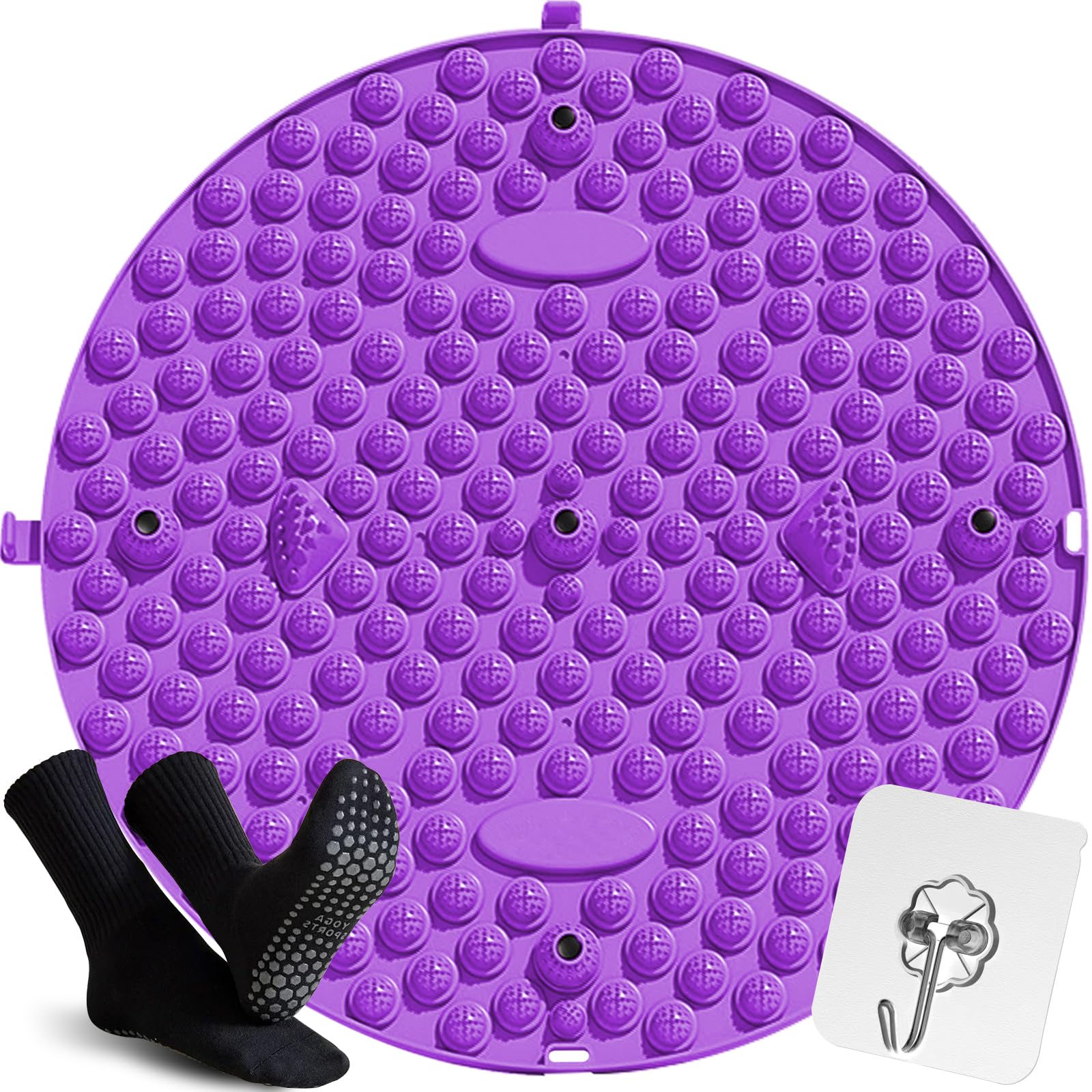 доска для акупрессуры точек давления стопы точка давления стопы точка давления стопы шаг эргономичная акупрессура акупрессура акупрессура стопы фиолетовый